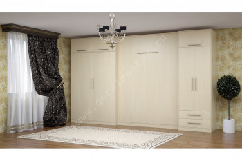 Комплект мебели со шкаф-кроватью трансформер Ратмир в Коченёво - kochenyovo.mebel54.com | фото