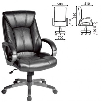 Кресло офисное BRABIX Maestro EX-506 (черный) в Коченёво - kochenyovo.mebel54.com | фото