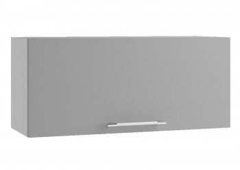 Ройс ПГ 800 Шкаф верхний горизонтальный (Графит софт/корпус Серый) в Коченёво - kochenyovo.mebel54.com | фото